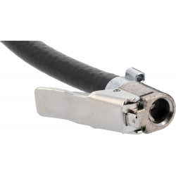 Шланг пневматичний ПВХ для накачки коліс в автомоб YATO; Ø=6/10мм, роб тиск 10Bar, l=8м, гвин М16[8]