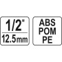 Зрошувач висувний FLO до шлангу 1/2", l= 15+ 10 см, кут зрошув.- 25-360°, зона дії- 8 м - фото 3 Зрошувач висувний FLO до шлангу 1/2", l= 15+ 10 см, кут зрошув.- 25-360°, зона дії- 8 м - фото 3
