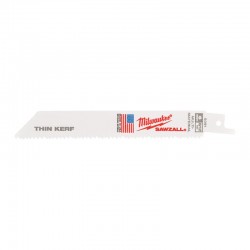 Полотно для шабельних пил THIN KERF MILWAUKEE, 150/3,1/2,1мм, (5шт), (універсальне)
