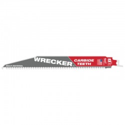 Полотно для шабельних пил WRECKER CARBIDE MILWAUKEE, 230х4,2мм, (мультіматеріал)