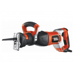 Пила шабельна мережева Black+Decker 1050 Вт + кейс і аксесуари Пила шабельна мережева Black+Decker 1050 Вт + кейс і аксесуари