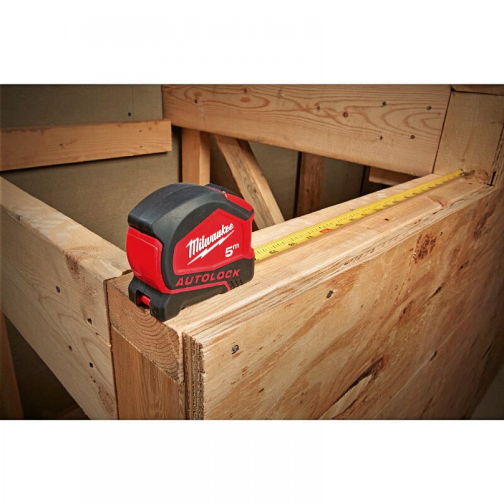Рулетка Tape Measure Autolock 5 m MILWAUKEE 4932464663 - фото 4 Рулетка Tape Measure Autolock 5 m MILWAUKEE 4932464663 - фото 4