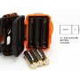 Ліхтар налобний світлодіодний LED-230, 3W COB, 160 люмен Groz 55055 - фото 6