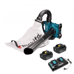 Акумуляторна повітродувка-пилосос Makita DUB363ZV + BL1850 2шт+DC18RD, SET-DUB363ZV-0923 Акумуляторна повітродувка-пилосос Makita DUB363ZV + BL1850 2шт+DC18RD, SET-DUB363ZV-0923