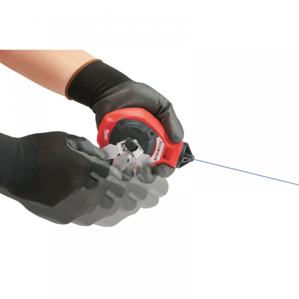 Шнур розмічальний довжиною 30 м/0,9 мм у комплекті з крейдовим порошком синій MILWAUKEE - фото 2 Шнур розмічальний довжиною 30 м/0,9 мм у комплекті з крейдовим порошком синій MILWAUKEE - фото 2