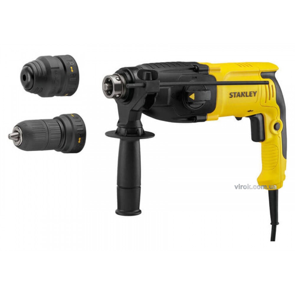 Перфоратор мережевий SDS+ STANLEY 800 Вт - фото 2 Перфоратор мережевий SDS+ STANLEY 800 Вт - фото 2