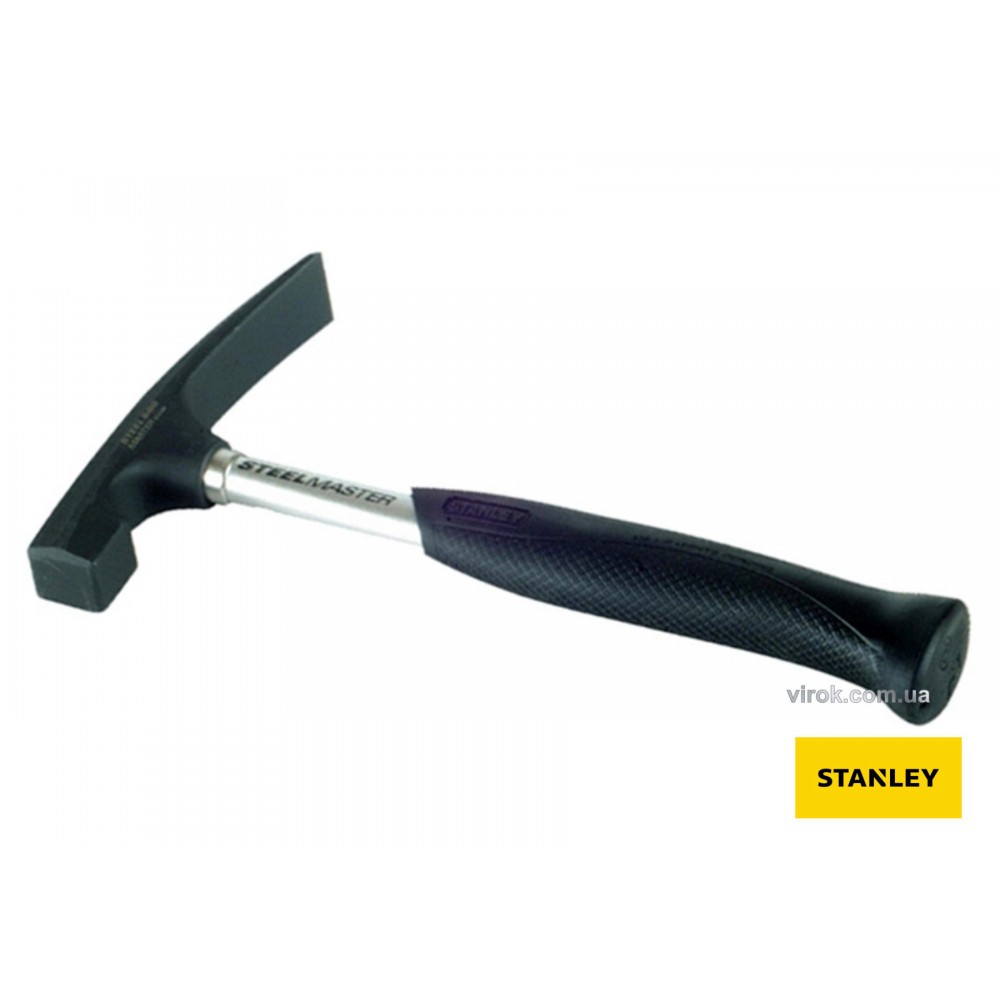 Молоток муляра STANLEY "Steelmaster" з металевою ручкою 500 г - фото 1 Молоток муляра STANLEY "Steelmaster" з металевою ручкою 500 г - фото 1