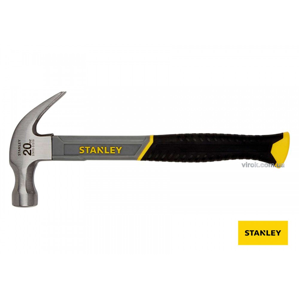 Молоток столярний STANLEY "Fiberglass" 570 г - фото 1 Молоток столярний STANLEY "Fiberglass" 570 г - фото 1