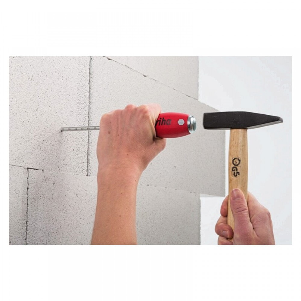 Ударная отвертка SoftFinish для забивания дюбелей PH2 x 100 мм в блистере WIHA 41289 - фото 2 Ударная отвертка SoftFinish для забивания дюбелей PH2 x 100 мм в блистере WIHA 41289 - фото 2