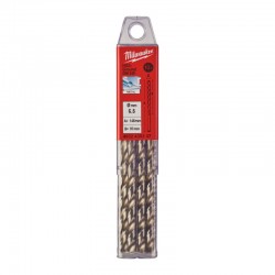 Свердло по металу HSS-G MILWAUKEE DIN340, O6,5х148мм, (10шт)