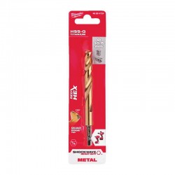 Свердло по металу RedHEX HSS-G TiN MILWAUKEE, діаметр 10,5мм Свердло по металу RedHEX HSS-G TiN MILWAUKEE, діаметр 10,5мм