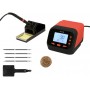 Паяльна станція мережева 110-230 V YATO; Р= 75 Вт, t°= 90-480°С, жало тип T12, LCD табло [12] - фото 10
