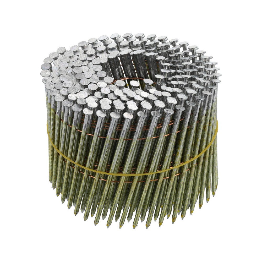 Цвяхи барабанні до пневматичного пістолета VOREL: L=90мм, Ø=2.8мм, кут 15-16˚, 3000шт (YT-09212) [1]