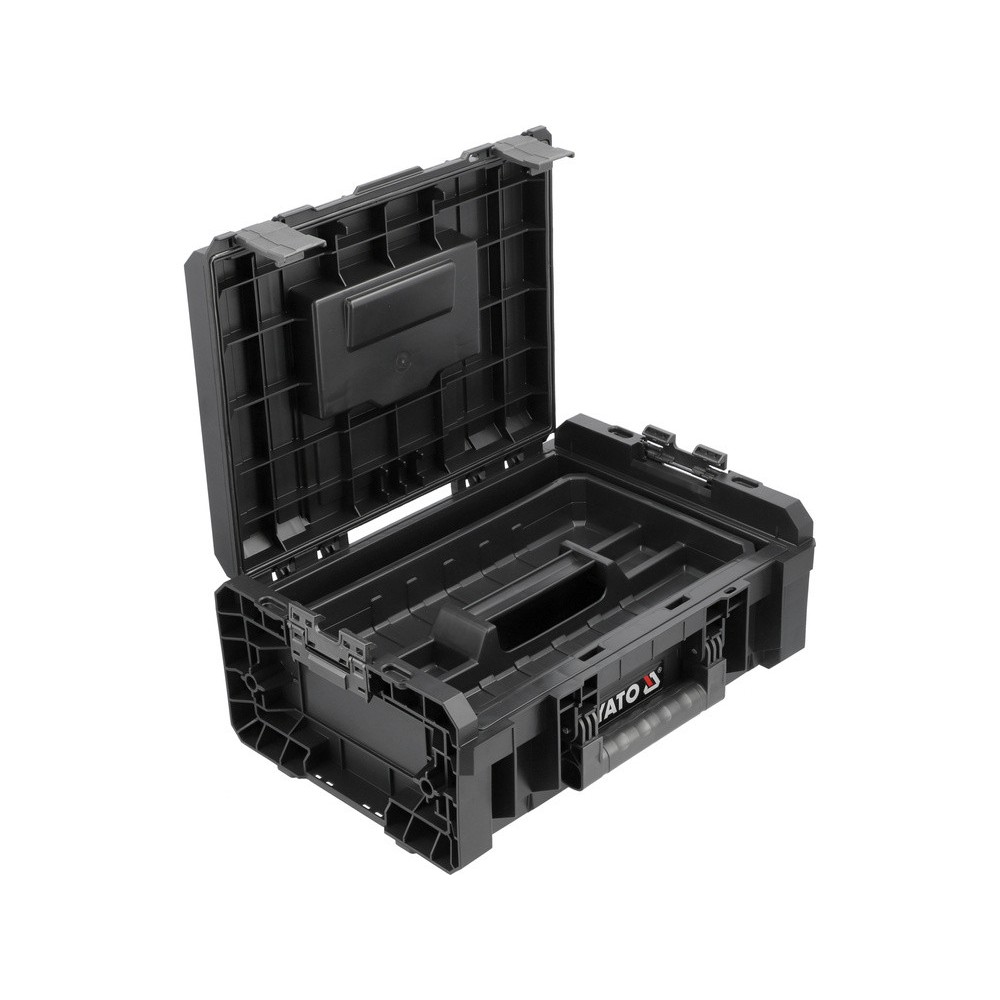 Ящик для інструментів модульний TC12 S12 YATO 450x332x170 мм, пластиковий корпус [1]