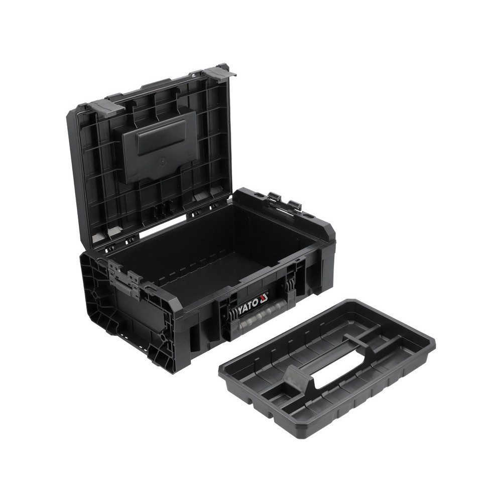 Ящик для інструментів модульний TC12 S12 YATO 450x332x170 мм, пластиковий корпус [1] - фото 3