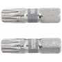 Насадка викруткова YATO; "TORX" T40 х 25 мм. шпиндель 6-гран- 1/4", покрита нікелем, 2 шт.[10] - фото 4