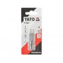 Насадка викруткова YATO; "TORX" T10 х 50 мм. шпиндель 6-гран- 1/4", покрита нікелем, 2 шт.[10] - фото 4