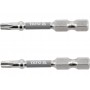 Насадка викруткова YATO; "TORX" T20 х 50 мм. шпиндель 6-гран- 1/4", покрита нікелем, 2 шт.[10] - фото 4