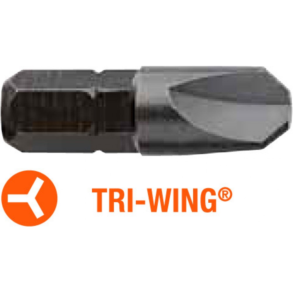 Насадка викруткова INDUSTRY USH TRI-WING TW7 x 25 мм 5 шт