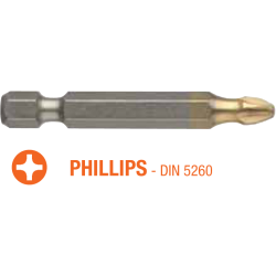 Насадка викруткова USH PHILIPS PH2 x 50 мм Torsion 10 шт