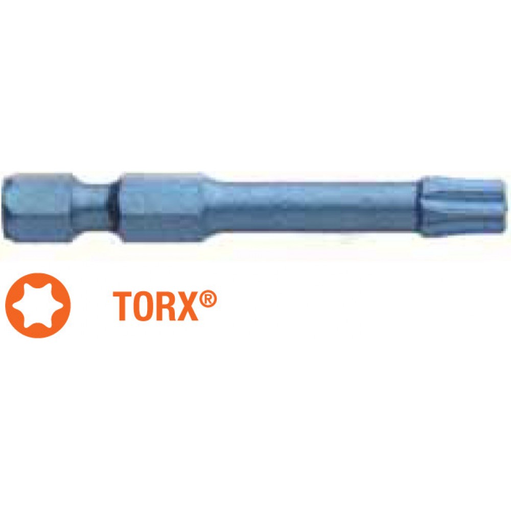 Насадка викруткова ударна BLUE SHOCK USH Torx T20 x TORSION 50 мм 5 шт