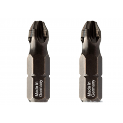 Насадка викруткова USH 1/4" хрестова PZ3 x 25 мм 2 шт