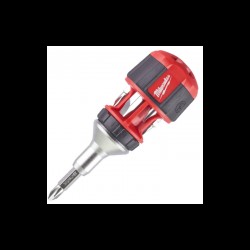 Викрутка з тріскачкою коротка універсальна MILWAUKEE, 8 в 1 (комплект) Викрутка з тріскачкою коротка універсальна MILWAUKEE, 8 в 1 (комплект)