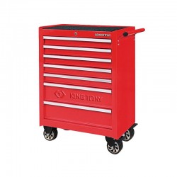 Візок на коліщатках для зберігання робочого інструменту 7 полиць Візок на коліщатках для зберігання робочого інструменту 7 полиць