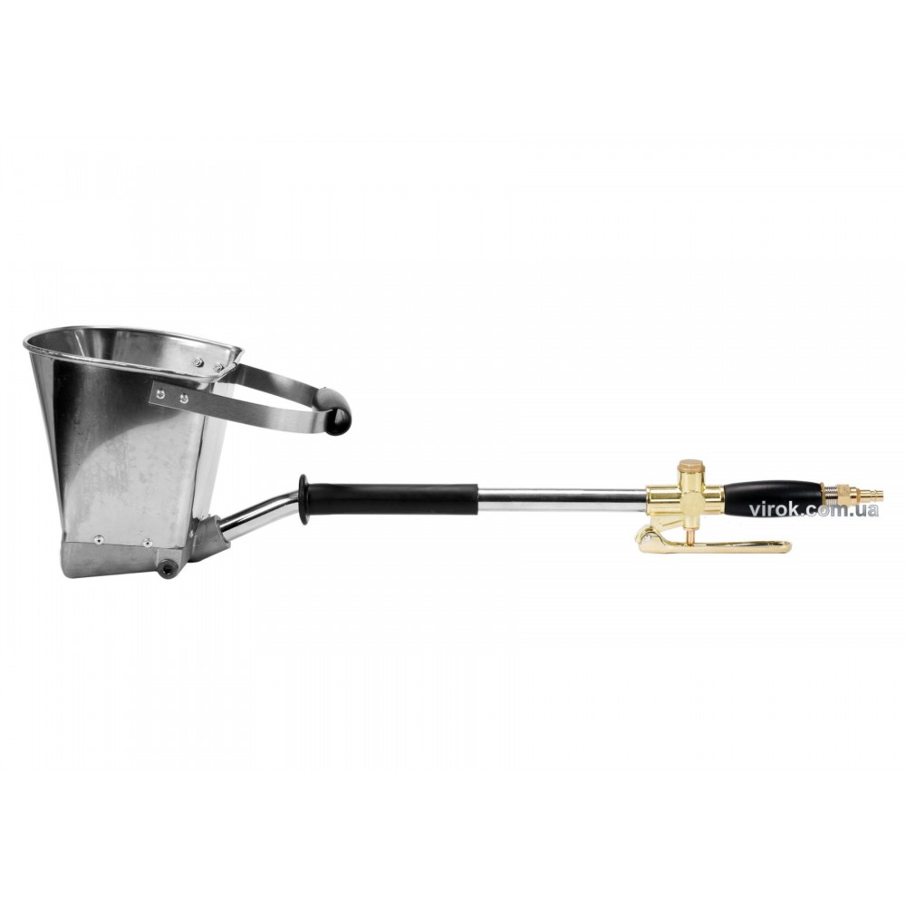 Ковш пневматичний для штукатурки стін VOREL 4.5 л 4 бар 400 л/хв 50 м²/год - фото 2 Ковш пневматичний для штукатурки стін VOREL 4.5 л 4 бар 400 л/хв 50 м²/год - фото 2