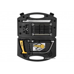 Ножівка універсальна VOREL з полотнами 150/175 мм в кейсі 11 шт Ножівка універсальна VOREL з полотнами 150/175 мм в кейсі 11 шт