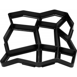 Форми з поліпропілену для виготовлення бруківки VOREL 430 х 425 x 40 мм