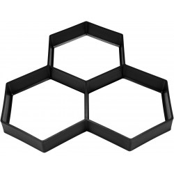 Форми з поліпропілену для виготовлення бруківки VOREL 360 х 360 x 40 мм