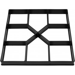 Форми з поліпропілену для виготовлення бруківки VOREL 400 х 400 x 40 мм