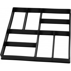 Форми з поліпропілену для виготовлення бруківки VOREL 400 х 400 x 40 мм