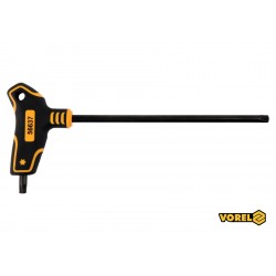 Ключ TORX Т-подібний VOREL Т45 x 200 x 113 мм Cr-V 6150 Ключ TORX Т-подібний VOREL Т45 x 200 x 113 мм Cr-V 6150