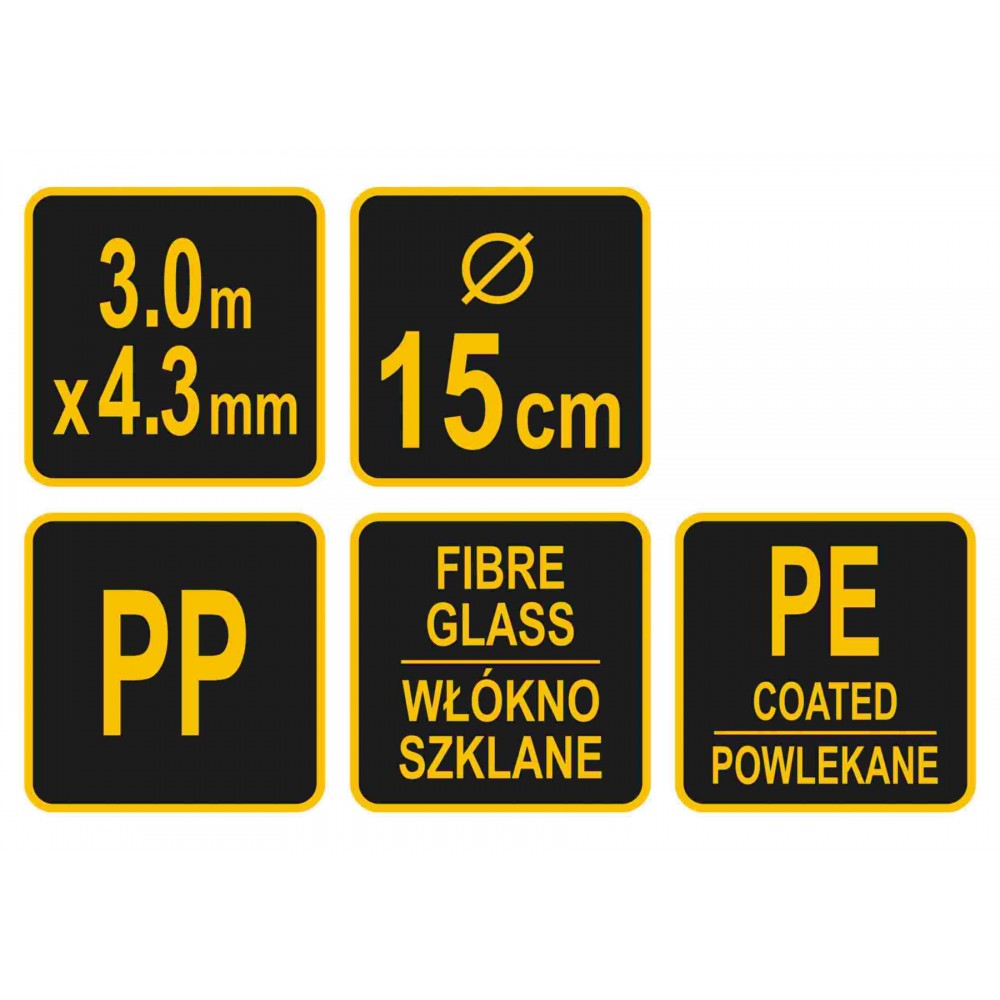 Дріт для очищення димарів VOREL Ø6 мм x 3 м з йоржем Ø150 x 80 мм різьба M12 - фото 2 Дріт для очищення димарів VOREL Ø6 мм x 3 м з йоржем Ø150 x 80 мм різьба M12 - фото 2