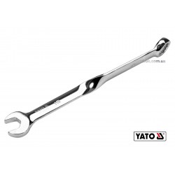 Ключ ріжково-накидний кручений 90° YATO 15 x 230 мм