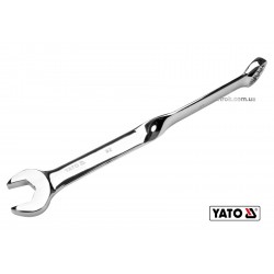 Ключ ріжково-накидний кручений 90° YATO 32 x 435 мм