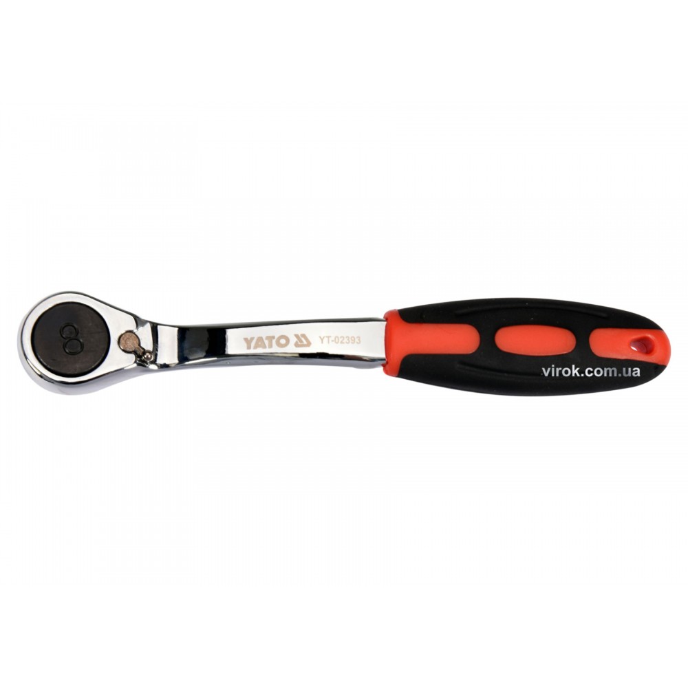 Тріщатка шестигранна вигнута YATO HEX8 HRC 42-48 CrV - фото 1 Тріщатка шестигранна вигнута YATO HEX8 HRC 42-48 CrV - фото 1