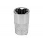 Головка торцева YATO TORX E20 1/2" CrV [Блістер]