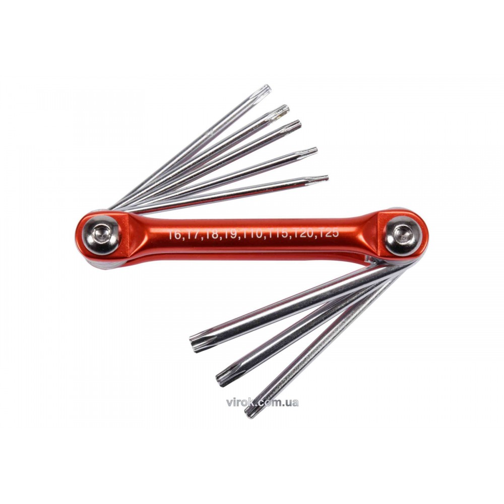 Набір ключів шестигранних YATO HEX H1.5-H8 TORX T6-T25 24 шт - фото 3 Набір ключів шестигранних YATO HEX H1.5-H8 TORX T6-T25 24 шт - фото 3