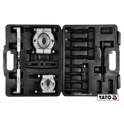 Знімач універсальний і два розділювачі YATO 35-130 мм до Ø60/75 мм 14 шт + кейс