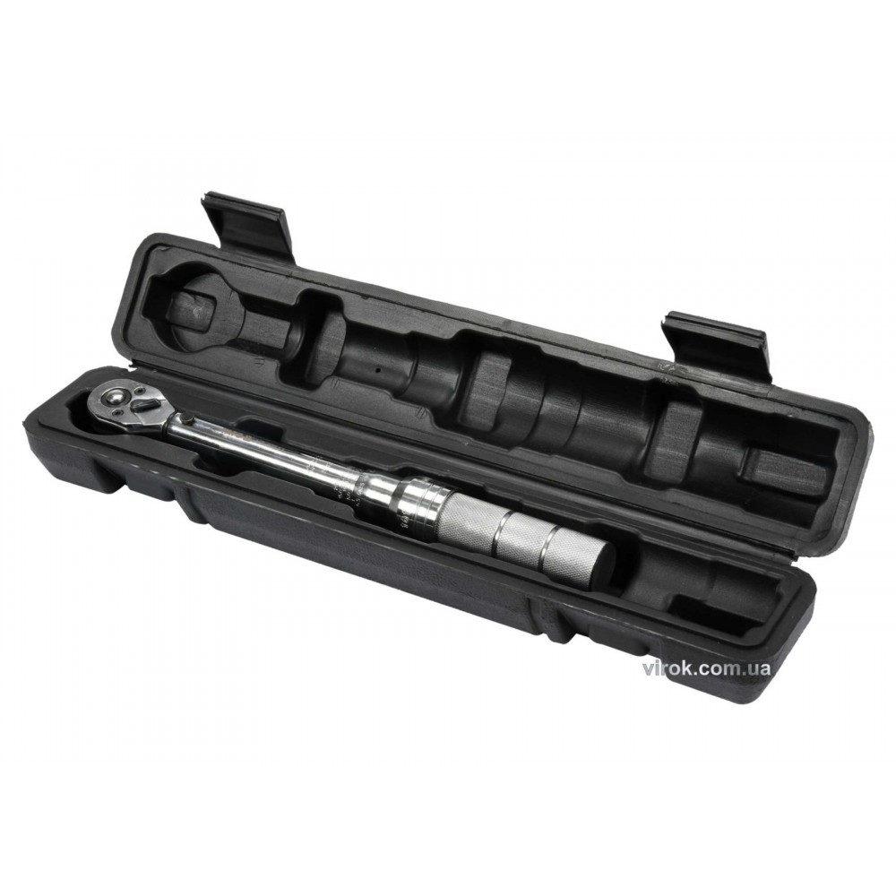 Ключ динамометричний YATO 1/4" 2.5-20 Нм 240-250 мм в футлярі - фото 2 Ключ динамометричний YATO 1/4" 2.5-20 Нм 240-250 мм в футлярі - фото 2