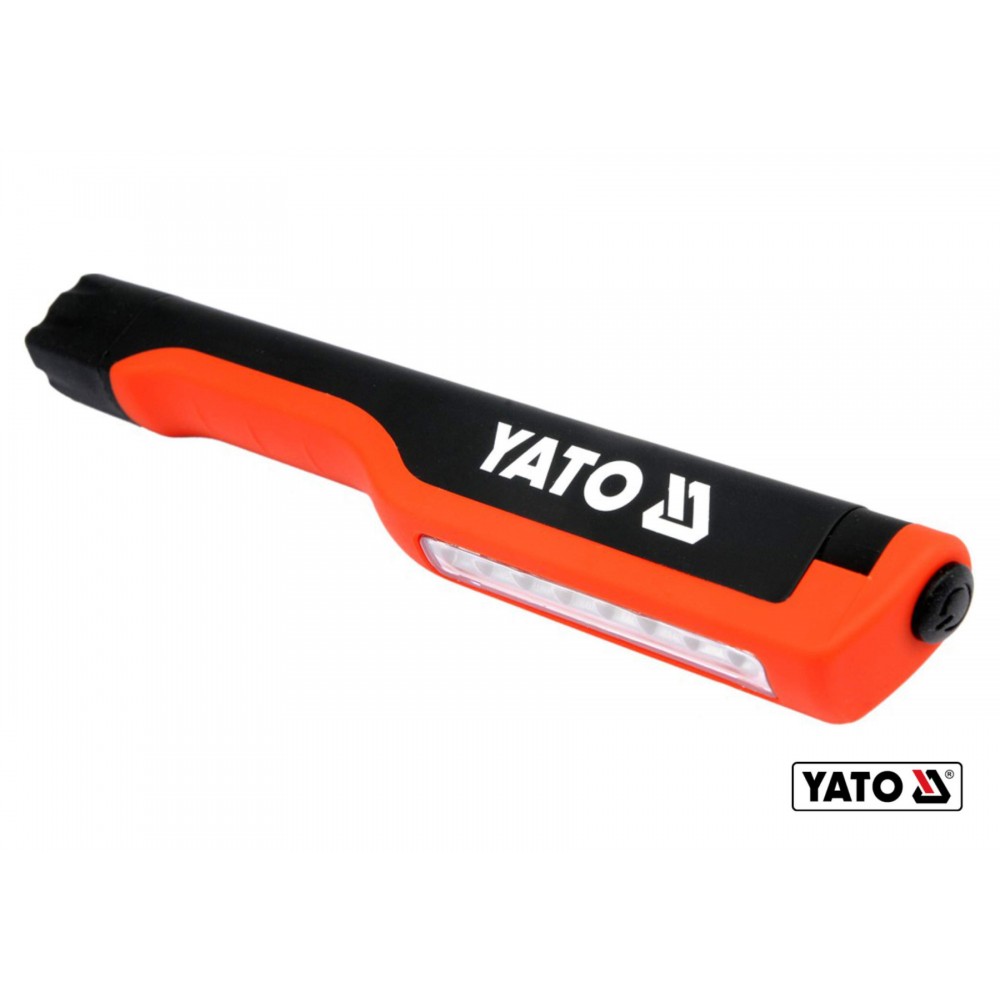 Ліхтар світлодіодний YATO 8 LED 80 лм 3 x ААА - фото 1 Ліхтар світлодіодний YATO 8 LED 80 лм 3 x ААА - фото 1