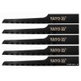 Полотна до пневматичної шаблевої пили YT-09955 YATO 24 зуби/1" 5 шт