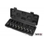 Набір насадок викруткових ударних RIBE YATO 1/2" RM5-RM14 CrMo 9 шт + кейс - фото 5