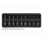 Набір насадок викруткових ударних RIBE YATO 1/2" RM5-RM14 CrMo 9 шт + кейс - фото 5