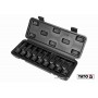 Набір насадок викруткових ударних SPLINE YATO 1/2" M4-M16 CrMo 9 шт + кейс - фото 5