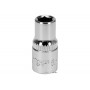 Головка торцева шестигранна YATO 1/4" М6 CrV [Блістер]