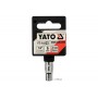 Головка торцева шестигранна YATO 1/4" М6 CrV [Блістер] - фото 2